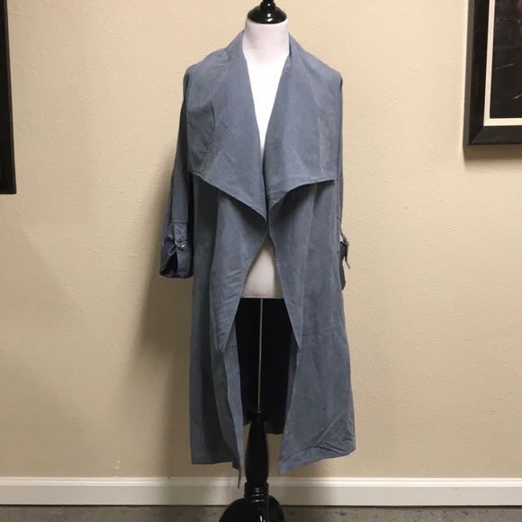 Final Price!🎉Host Pick🎉🎉Beautiful Indigo Jacket - Picture 4 of 8